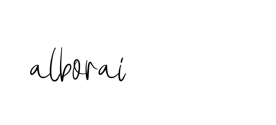 Signature of alborai