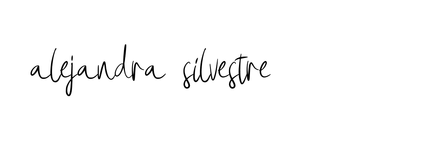 Signature of alejandra-silvestre