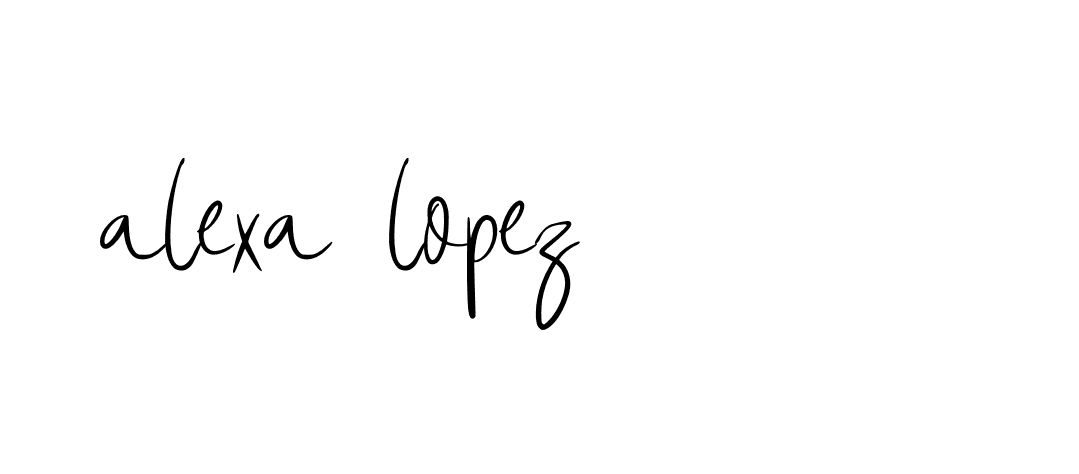 Signature of alexa-lopez