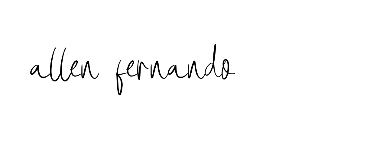 Signature of allen-fernando