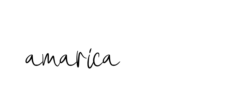 Signature of amarica