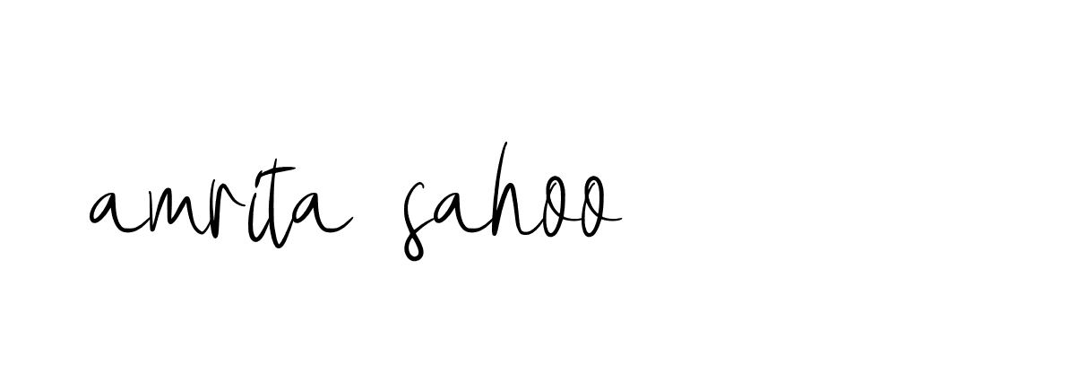 Signature of amrita-sahoo