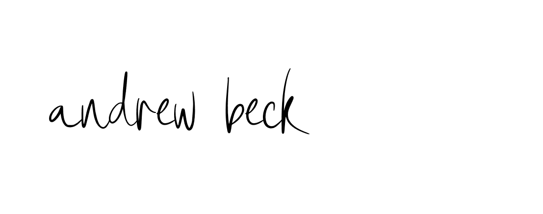 Signature of andrew-beck