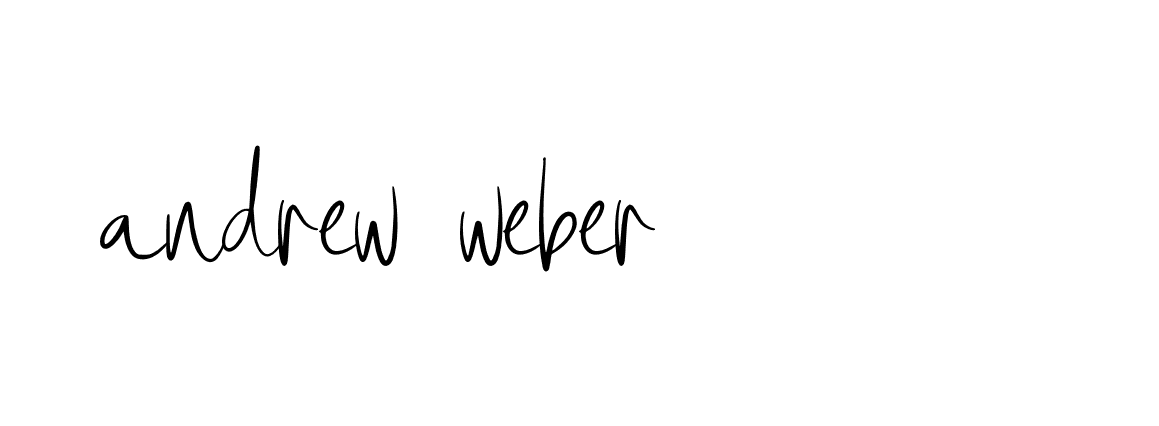 Signature of andrew-weber