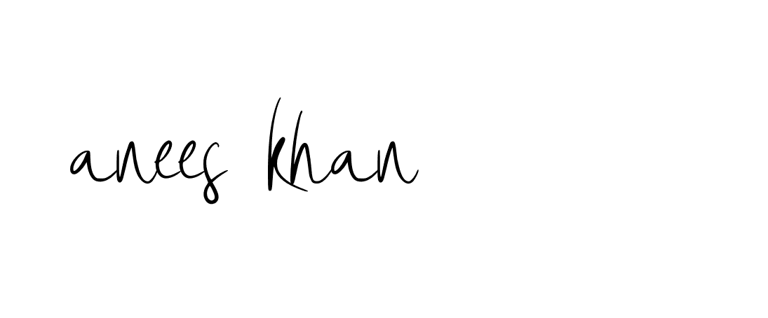 Signature of anees-khan