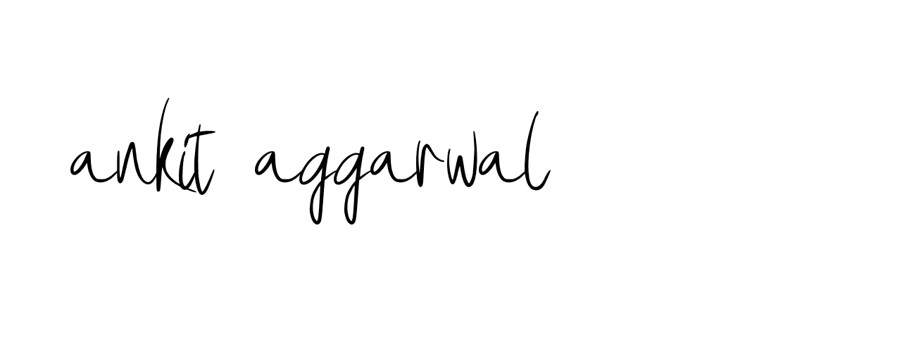 Signature of ankit-aggarwal