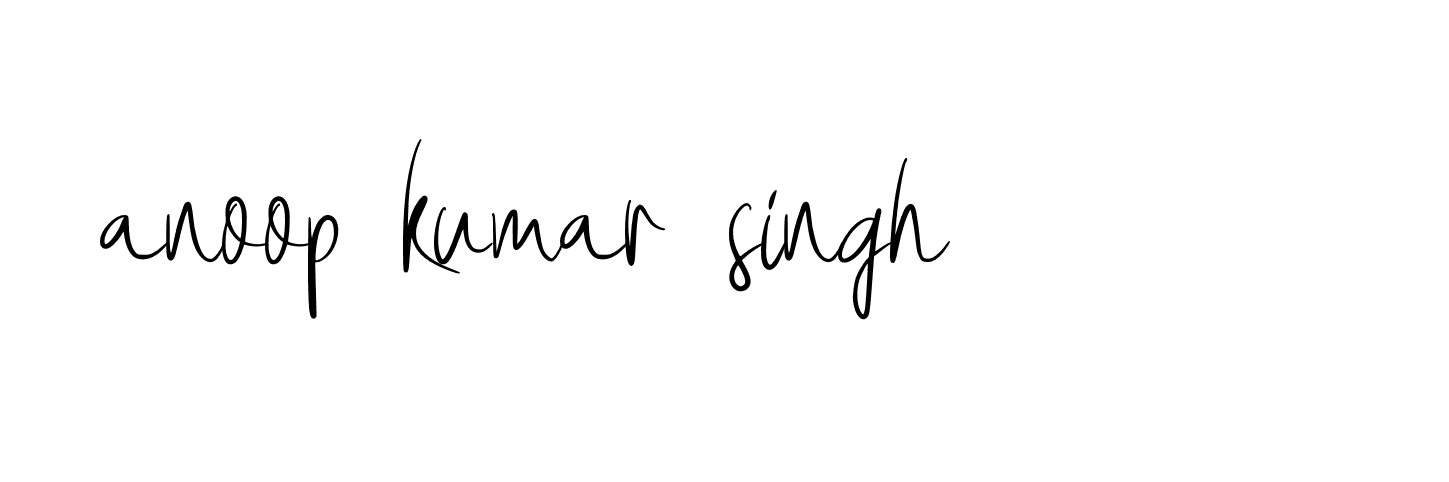 Signature of anoop-kumar-singh