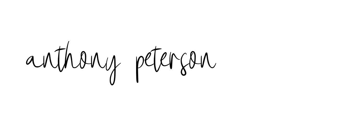 Signature of anthony-peterson