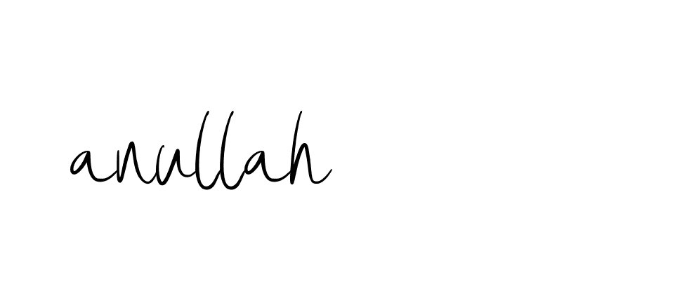 Signature of anullah