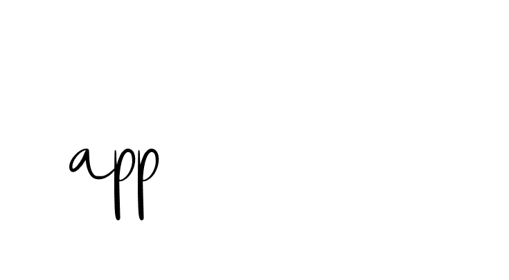 Signature of app