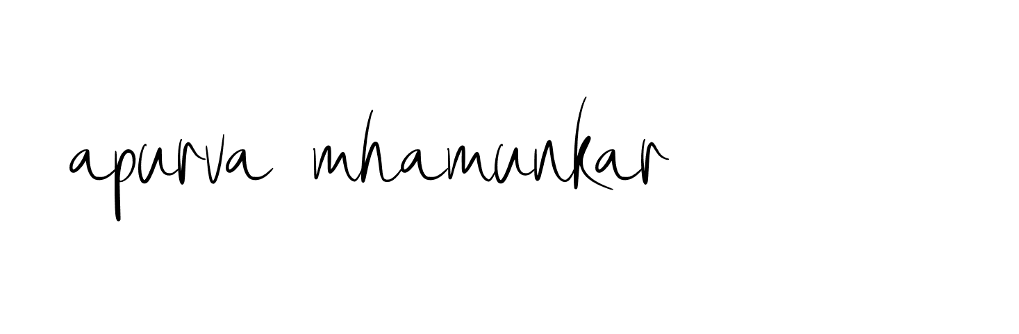 Signature of apurva-mhamunkar