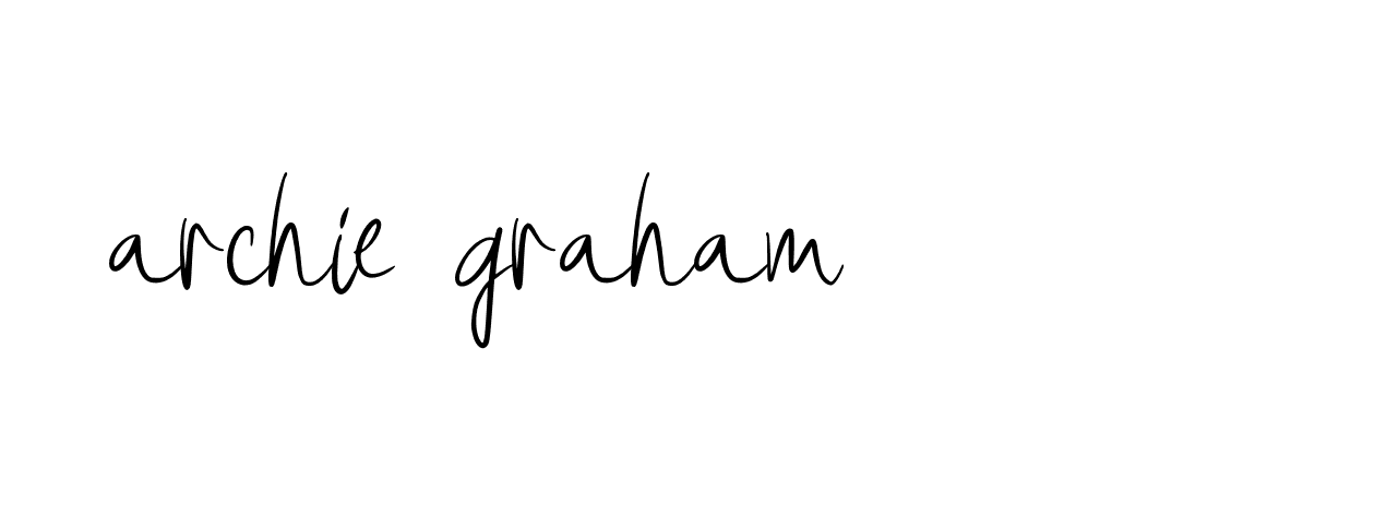 Signature of archie-graham