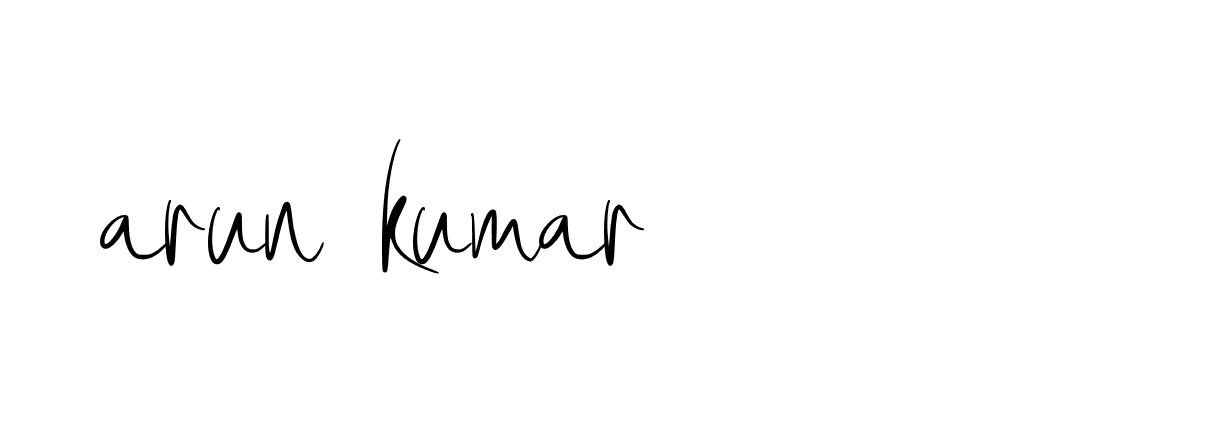 Signature of arun-kumar-