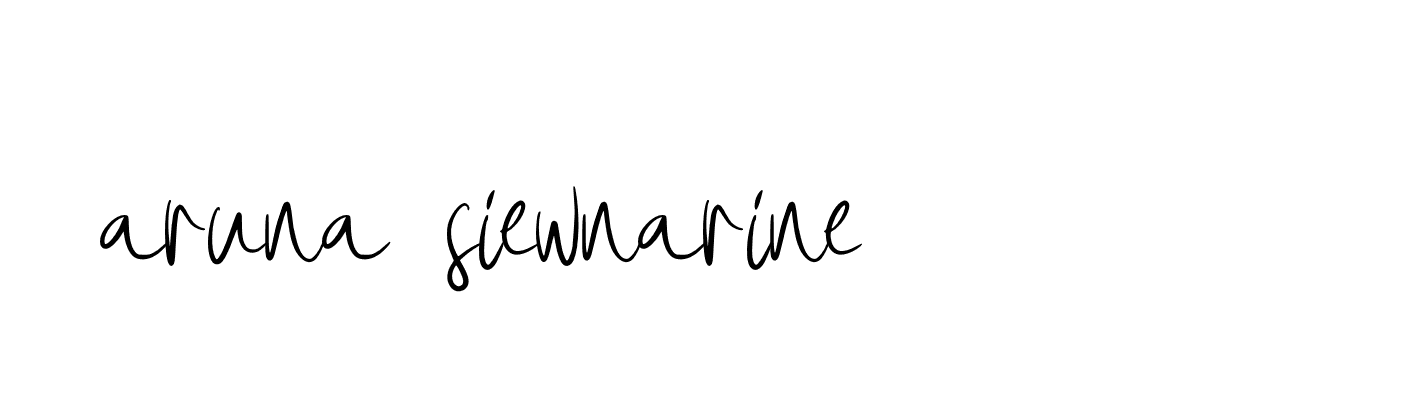 Signature of aruna-siewnarine-