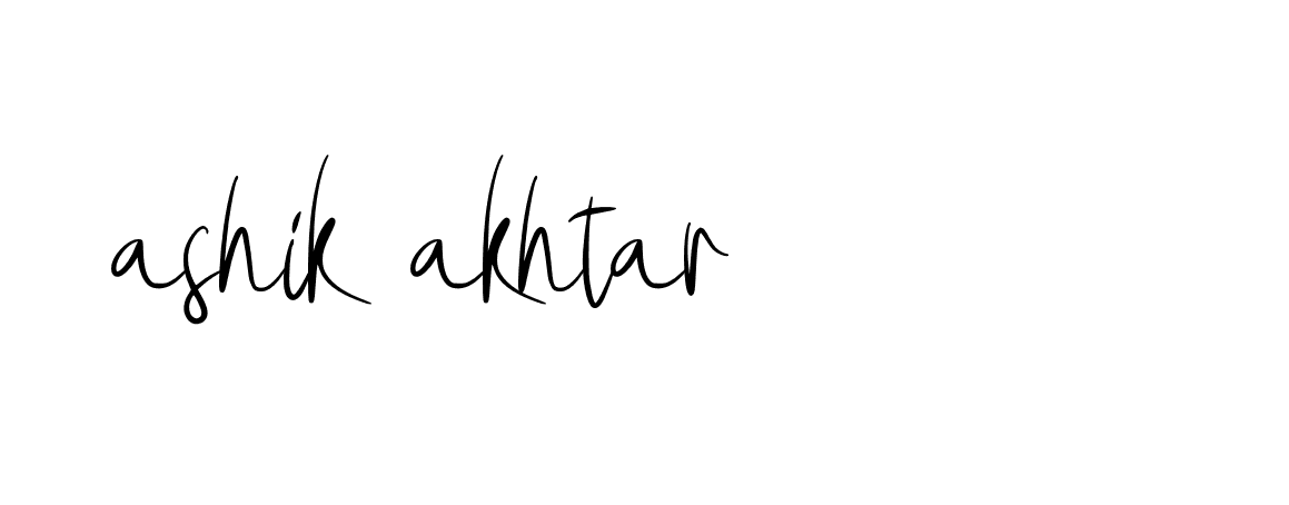 Signature of ashik-akhtar