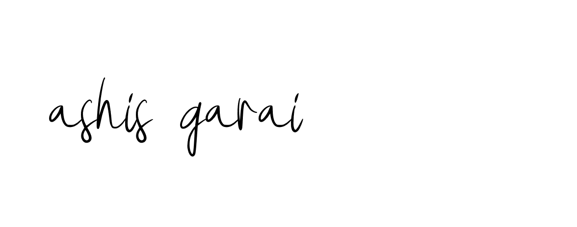 Signature of ashis-garai-