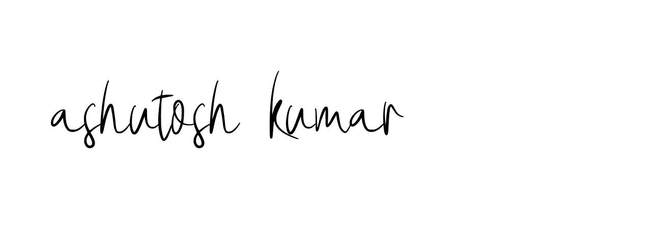 Signature of ashutosh-kumar