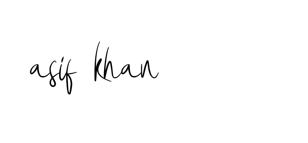 Signature of asif-khan