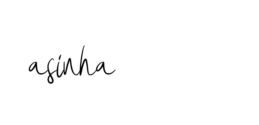 Signature of asinha