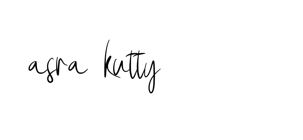 Signature of asra-kutty