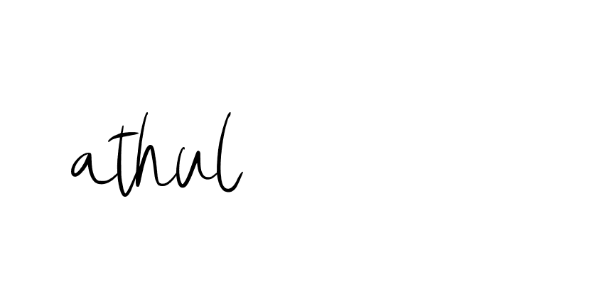 Signature of athul