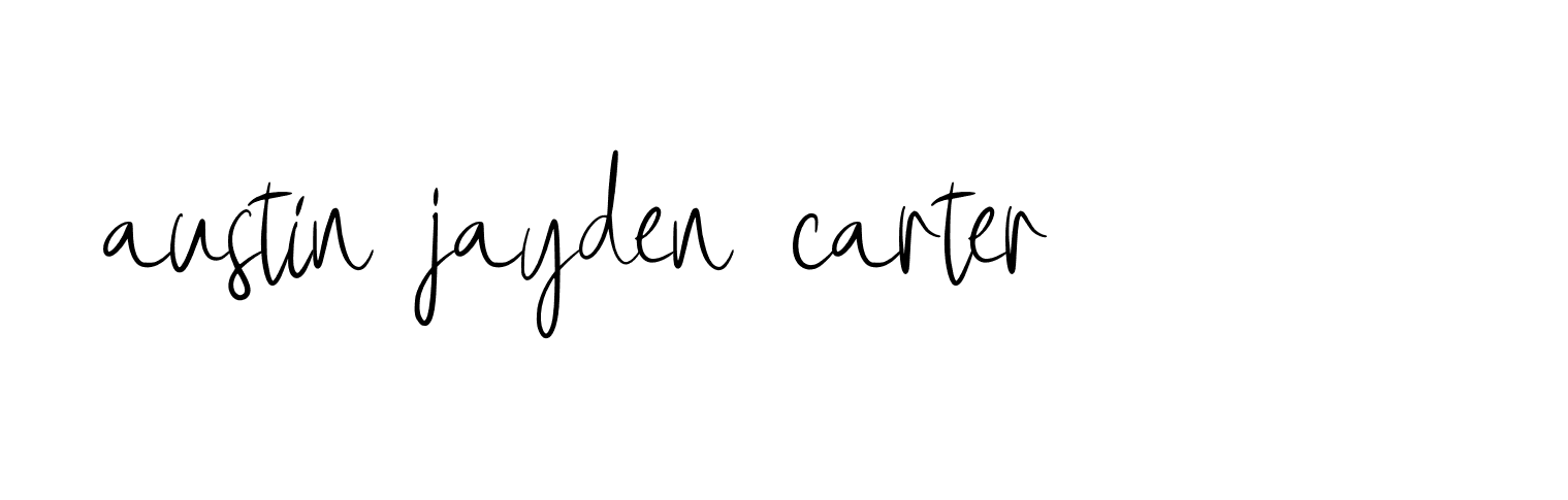 Signature of austin-jayden-carter