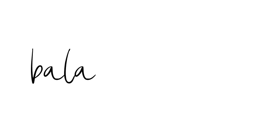 Signature of bala-