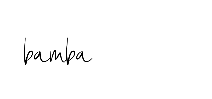 Signature of bamba