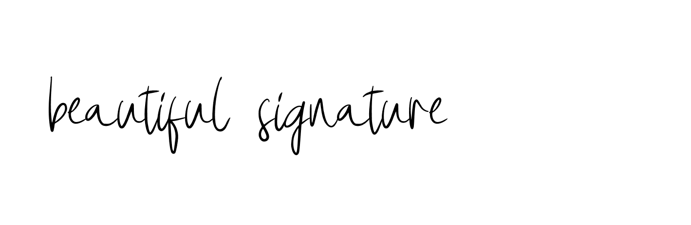 Signature of beautiful-signature