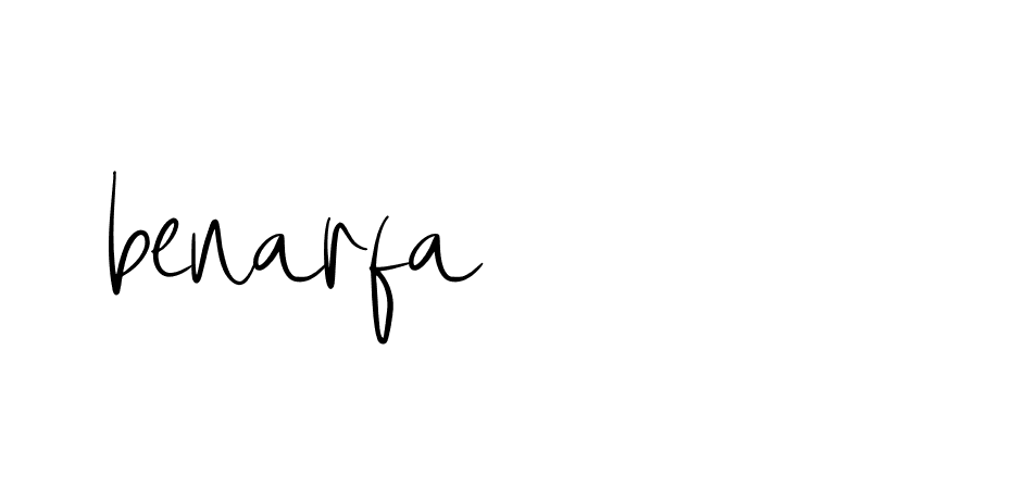 Signature of benarfa