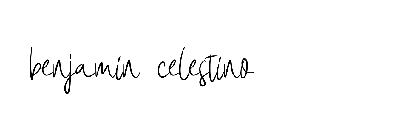 Signature of benjamin-celestino