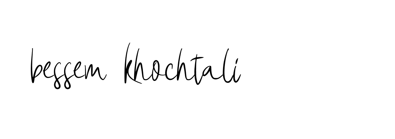 Signature of bessem-khochtali