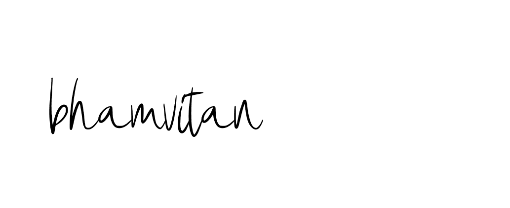 Signature of bhamvitan