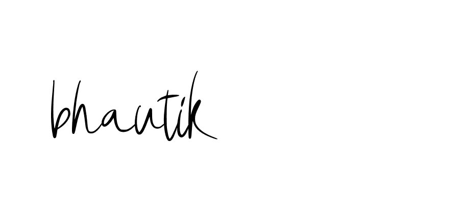 Signature of bhautik