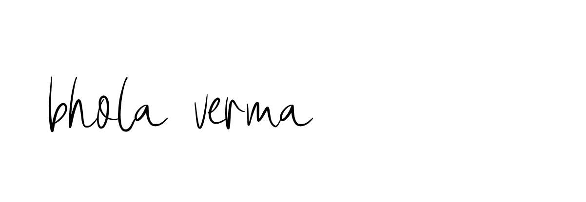 Signature of bhola-verma-