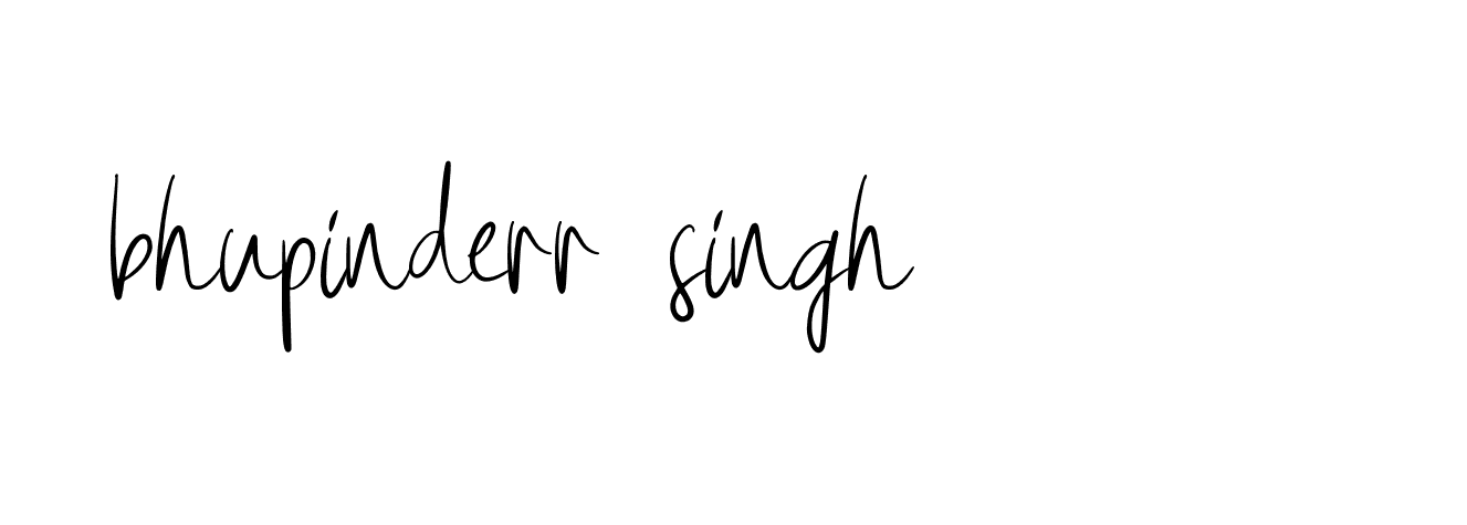 Signature of bhupinderr-singh