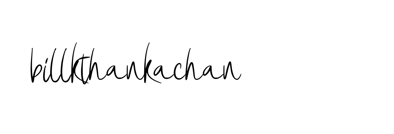 Signature of billkthankachan