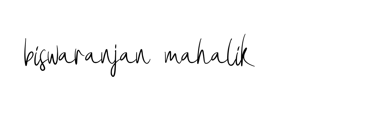 Signature of biswaranjan-mahalik