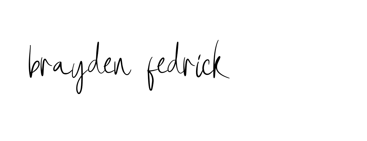 Signature of brayden-fedrick