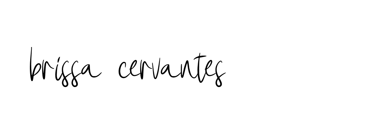 Signature of brissa-cervantes