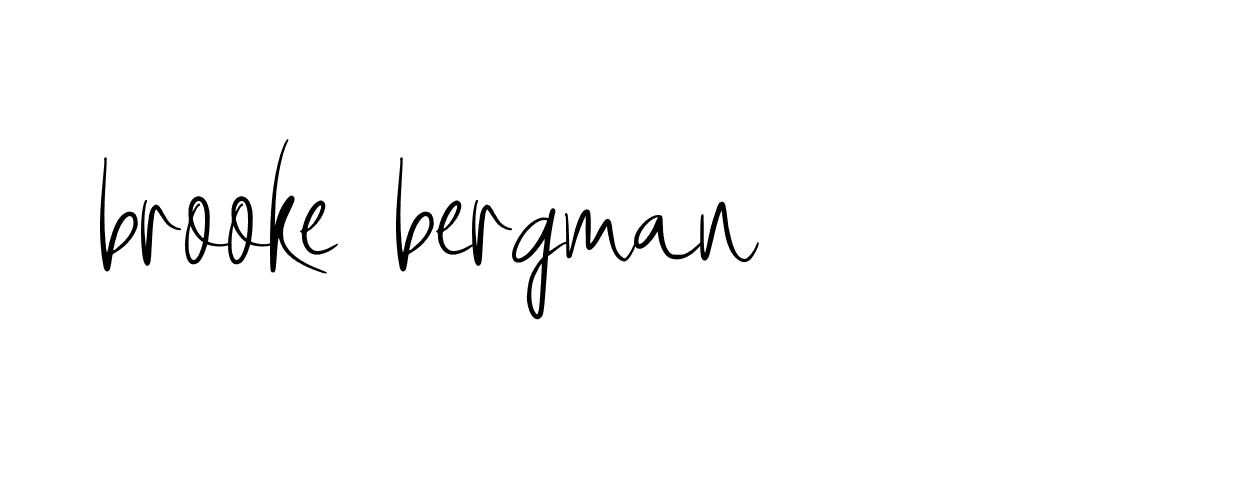 Signature of brooke-bergman