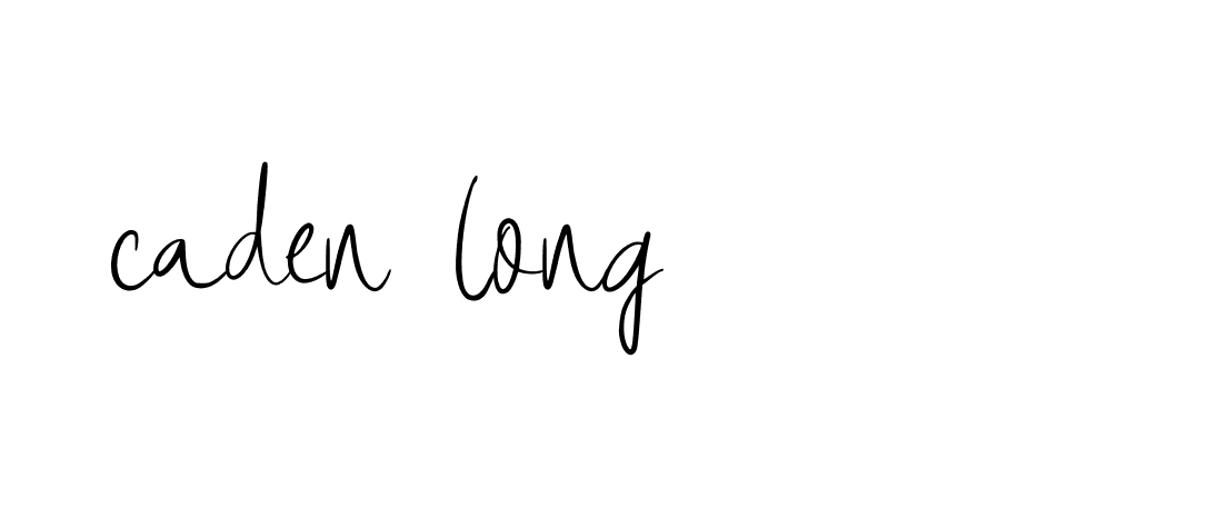 Signature of caden-long