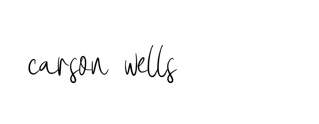 Signature of carson-wells