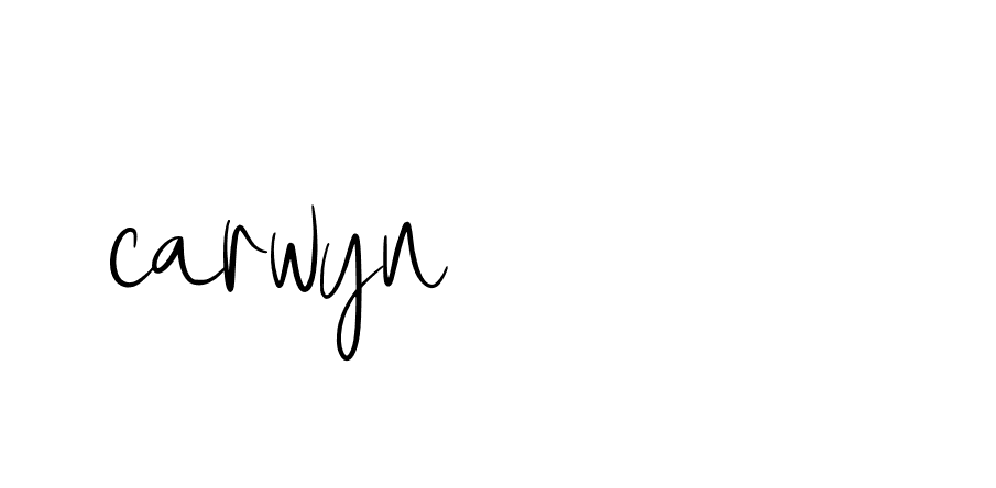 Signature of carwyn