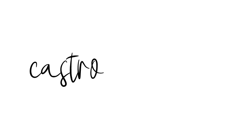 Signature of castro