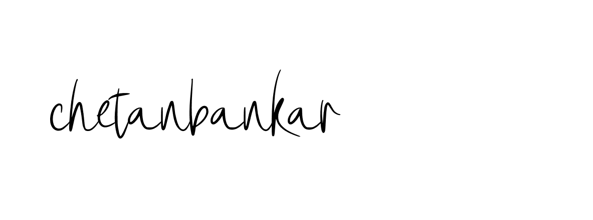 Signature of chetanbankar