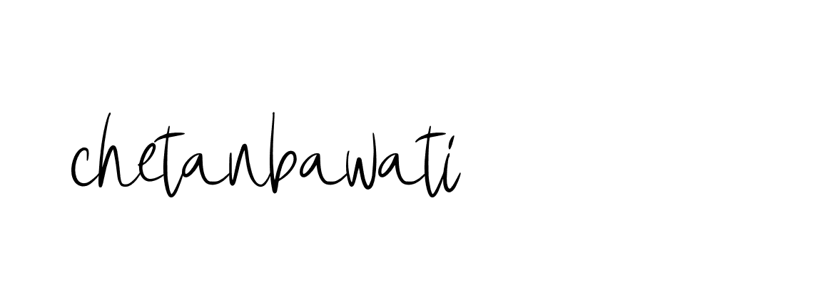 Signature of chetanbawati