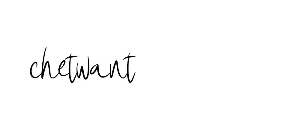 Signature of chetwant