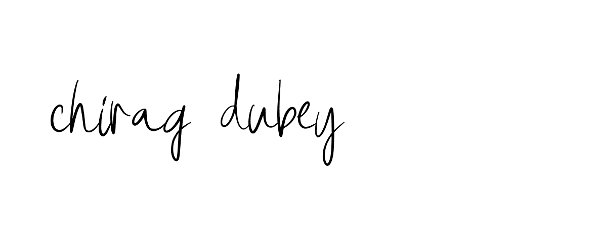 Signature of chirag-dubey