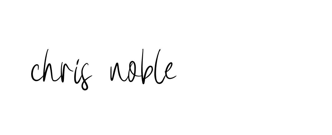 Signature of chris-noble